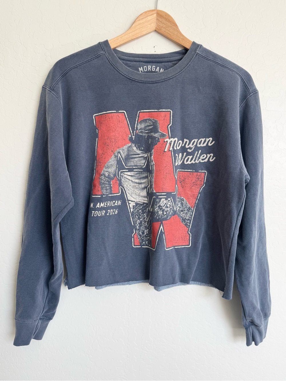 Morgan Wallen Still the Problem Concert Tour 2026 Crewneck Sweatshirt Med